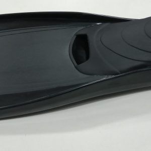 ALETA DE BUCEO CALZANTE PVC NEGRA