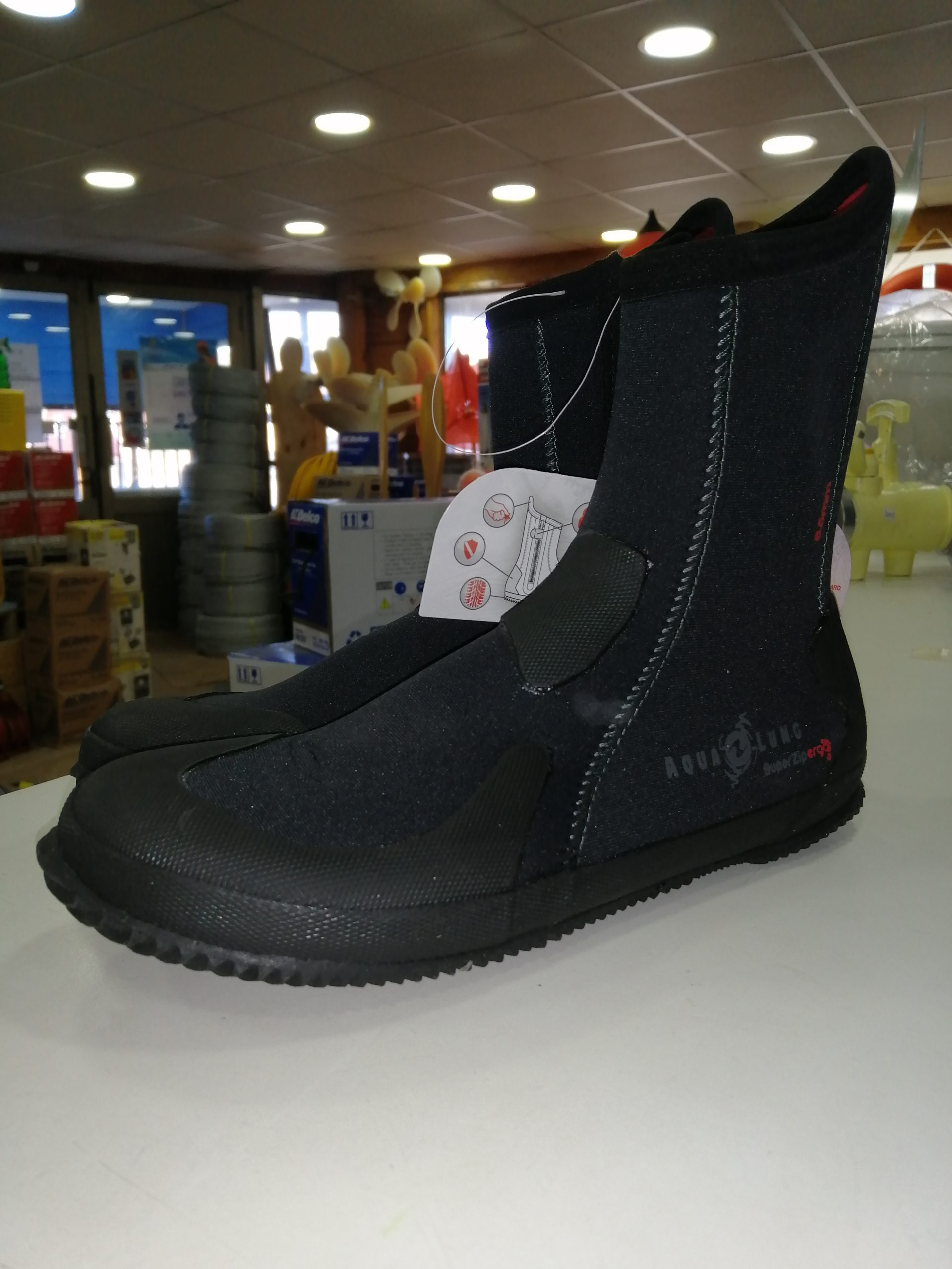 BOTIN BUCEO SUPER ZIP 6.5MM CON CIERRE Nª11