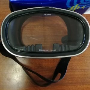 MASCARA DE BUCEO GOMA NEGRA