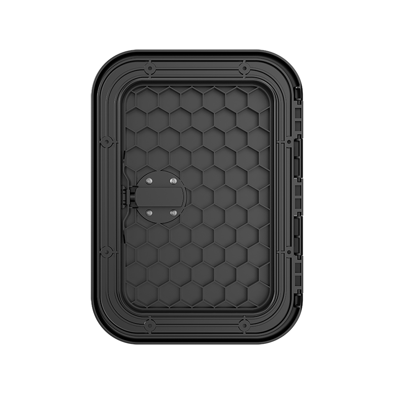 Escotilla de Cubierta SEAFLO Rectangular – Blanca / Negra - Imagen 5