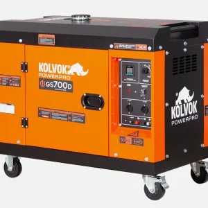 Generador Monofásico GS700D 5 KVA Diésel Kolvok